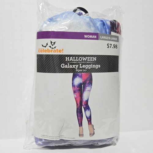 Galaxy leggings purple - galaxy,