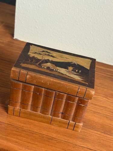 Vintage japanese wooden - vintage,