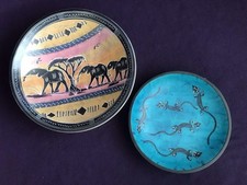 2 African Soapstone Hand