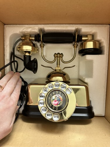 Vintage rotary dial telephone - vintage,