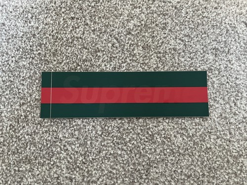 Supreme gucci box logo sticker - box,