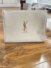 YSL WHITE POUCH BAG/Make up