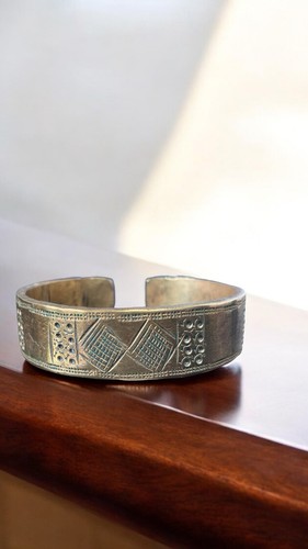 Vintage tuareg brass - vintage, cuff