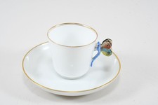 N83w03- Rosenthal porcelain saucer & collector's cup with butterfly handle