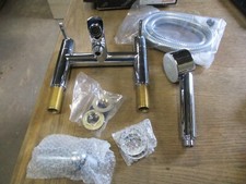 Damixa Iona Bath Mixer Tap In Chrome With Shower Attachment TB130541