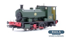 HATTONS 'OO' GAUGE H4-AB14-002 GWR GREEN 0-4-0ST ANDREW BARCLAY #705 STEAM LOCO
