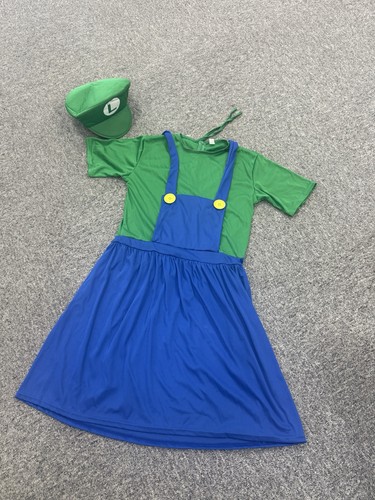 Ladies luigi costume - ladies, (mario)