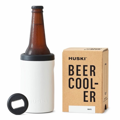 Huski beer cooler - beer, white