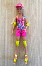 Barbie Dressed in " The Movie  " Roller Skating Outfit and Accessories