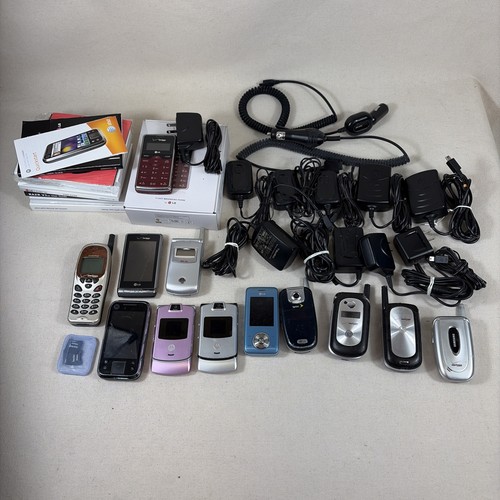 Assorted vintage cell flip - assorted,