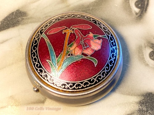 Red and gold - , floral