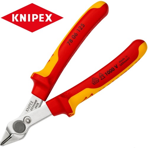 Knipex vde side cutting pliers - side,