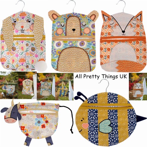 Cotton peg bag rabbit - cotton,