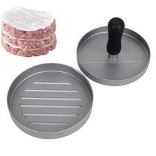 Non-Stick Aluminum Burger Press, Burger Press Machine, Hamburger Patty Maker wit