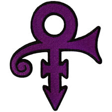 PRINCE Iron On Patch: PURPLE SYMBOL : logo Official Merchandise fan gift £pb