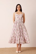 LACE & BEADS Dane Pink Purple