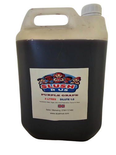 Litre purple grape slush - purple,