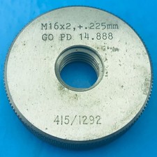 M16 x 2 Go Screw Thread Ring Gauge (1448)