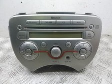 2011 NISSAN MICRA RADIO CD PLAYER BLUETOOTH HEAD UNIT 281851HA0A