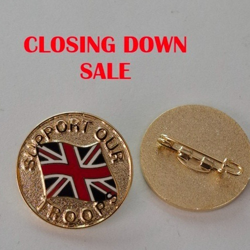 Support our troops badge - support,