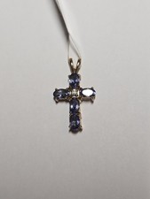 9ct Gold Tanzanite & Diamond