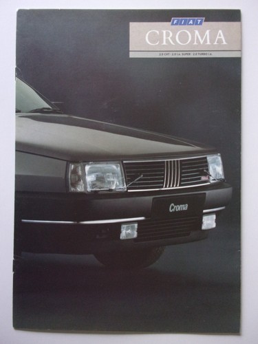 Fiat croma orig 1987 mkt - uk,