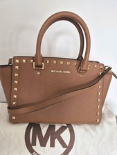 Michael Kors selma tan gold