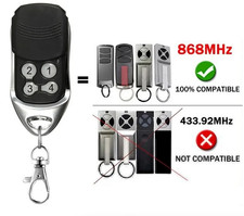 LiftMaster GARAGE DOOR REMOTE CONTROL 868Mhz  KEY FOB HAND SET TX4UNIF TX4UNIS