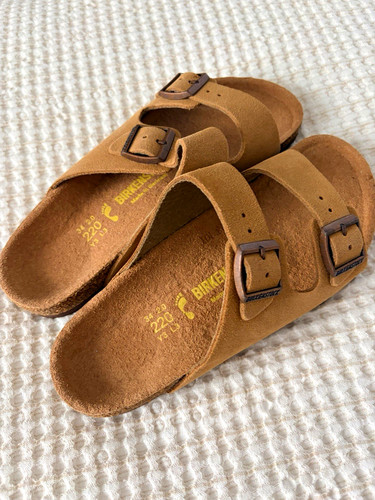 Birkenstock brown suede - birkenstock,