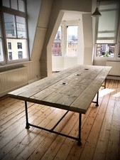Industrial boardroom table - industrial,