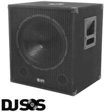 QTX QT15SA Active Subwoofer Powered Bass Bin 15" 600W