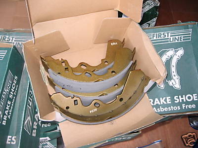New rear brake shoes fits - rear,
