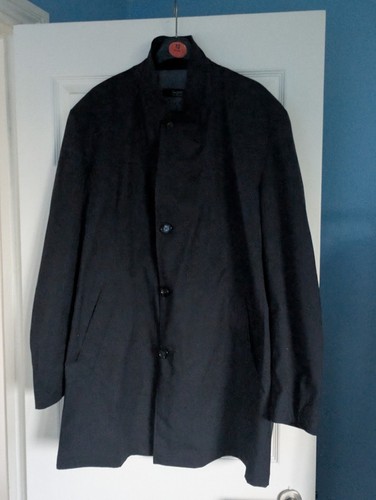 Bugatti men raincoat - men's, navy