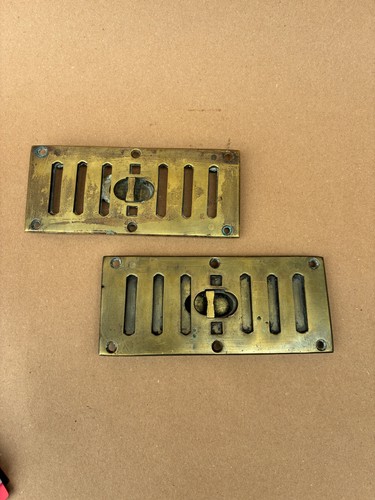 Antique solid brass hit - "hit, and