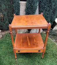 Antique reproduction yew wood