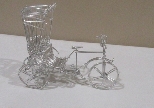 Folk art handmade wire - art,