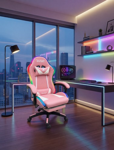Gaming chair rgb - led, bluetooth