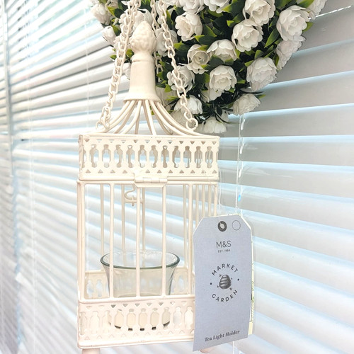 Tea light holder metal - light,