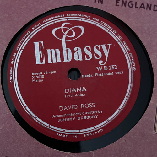 David ross diana embassy wb252 - ross,