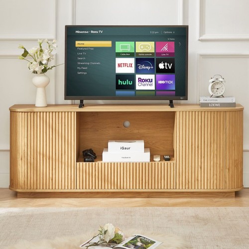 Stand rounded sideboard - 64", tv