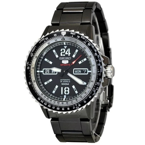 Seiko men sports black - sports,
