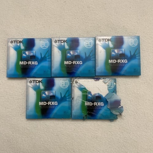 New sealed minidiscs tdk - 5,