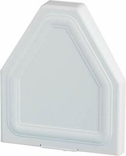 Eurocell Conservatory Roof Glazing Bar End Cap Roof Spar Rafter CRS-8201 White