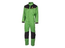 Genuine John Deere Adult Field Overalls Green Buttoned Coverall Boiler Suit