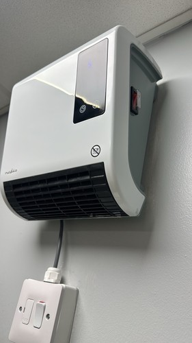 Fan heater day timer - heater,