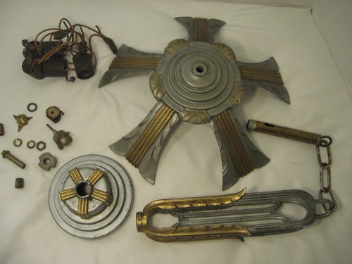 Salvage art deco cast iron - salvage,