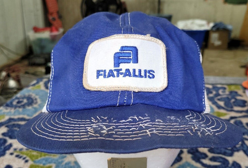 Vintage fiat allis patch - vintage, mesh