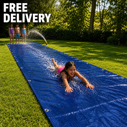 Heavy duty slip slide - slip, water
