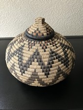 Traditional Zulu Basket With