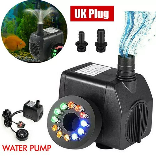 Submersible fountain pump with - fountain,